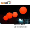 150 mm DMX RGB LED -pallo kattovalaistukseen